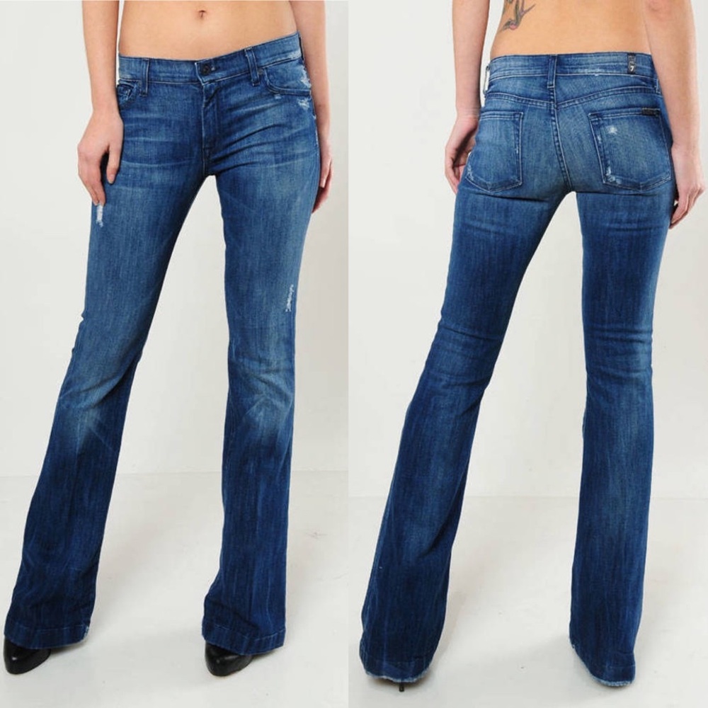 7 For All Mankind Jean 27X34 Charlize Beverly Glen